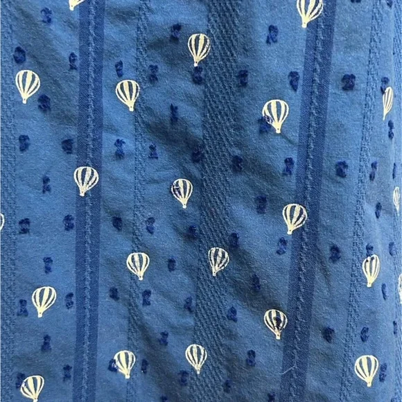 Style & Co. Blue Cuffed Short Sleeve BlouseSize XL - Picture 4 of 4